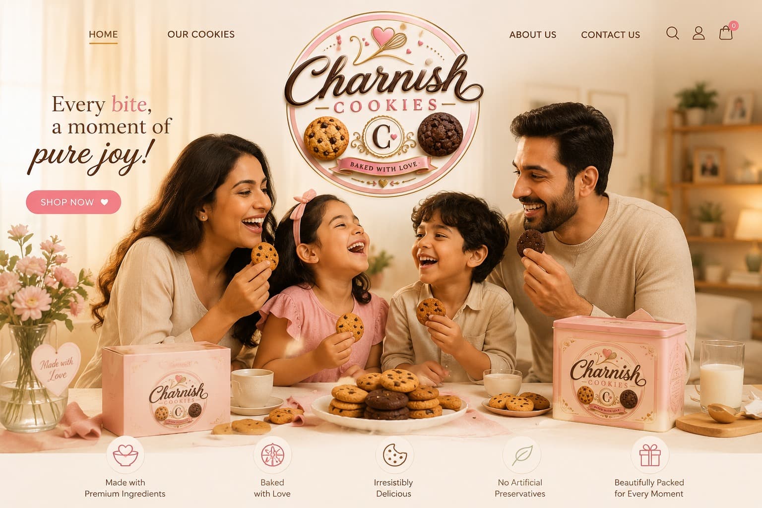Charnish Cookies family